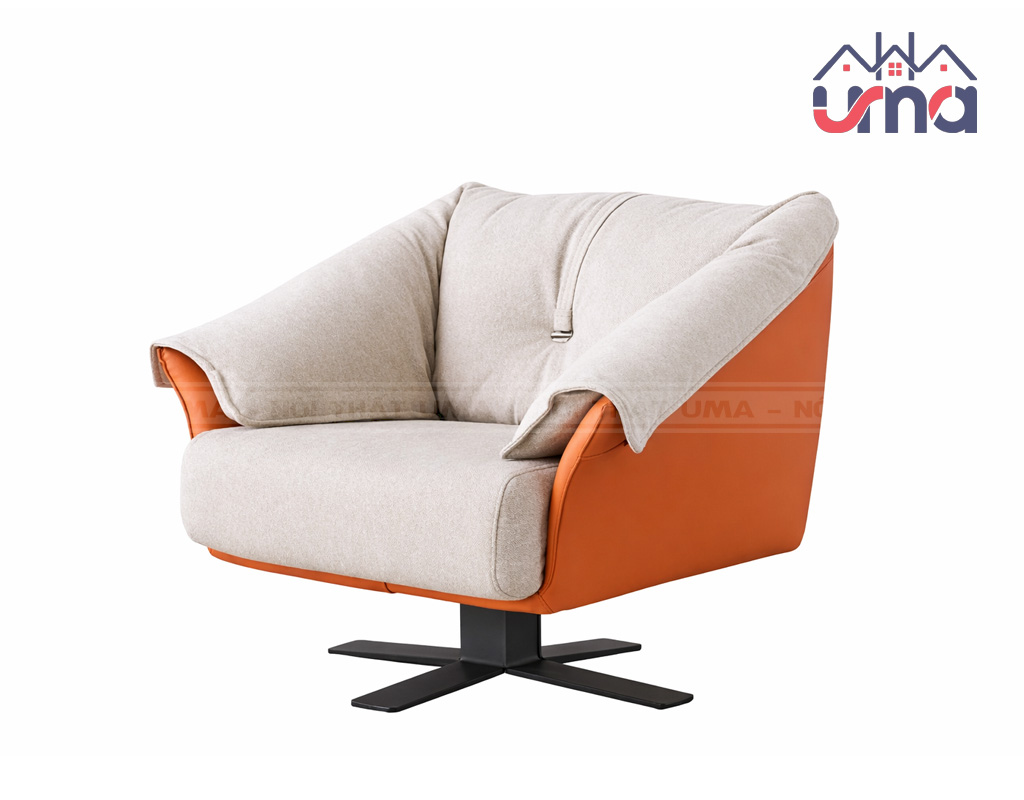 sofa-don-chan-xoay-boc-vai-cao-cap-sfd064