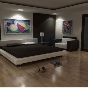 Giường ngủ đẹp hiện đại GN17