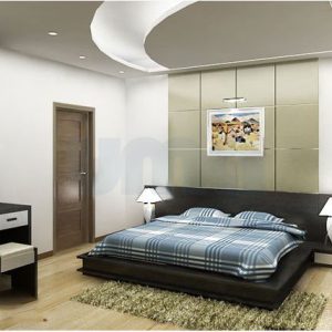 Giường ngủ gỗ melamine GN31