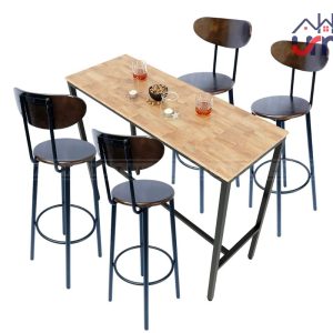 combo-ban-bar-hinh-chu-nhat-4-ghe-cao-cap-bb011
