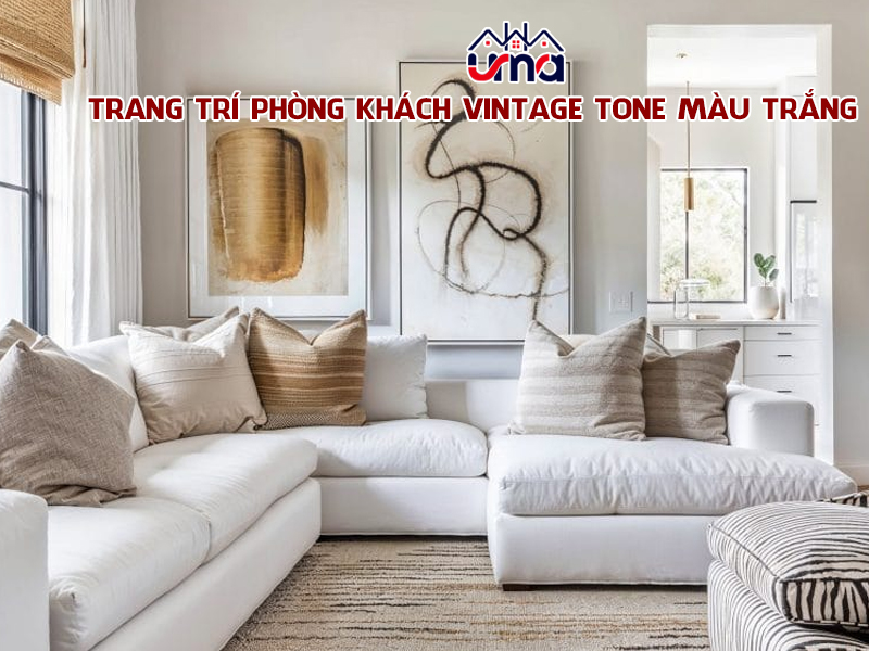 trang-tri-phong-khach-vintage-tone-mau-trang